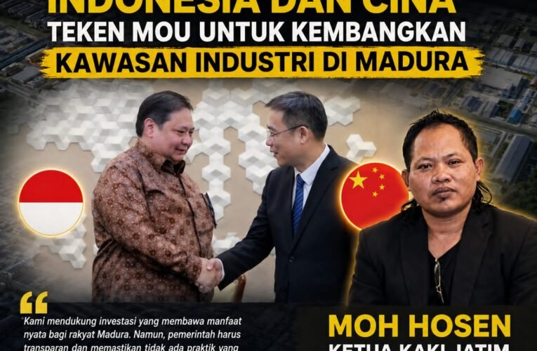 Ketua KAKI Jatim Ingatkan Menko Airlangga Hartarto, Indonesia Sudah Merdeka Sejak 1945 Jangan Sampai Ada Penjajahan Gaya Baru di Pulau Madura