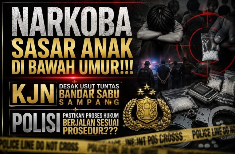 Narkoba Sasar Anak di Bawah Umur, KJN Desak Usut Tuntas Bandar Sabu Sampang