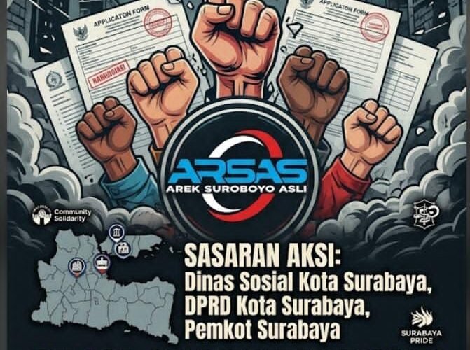 Aksi Damai ARSAS: Gerakan Arek Suroboyo Desak Pemkot & Dinas Terkait Melakukan Validasi Ulang Data Kemiskinan Tepat Sasaran