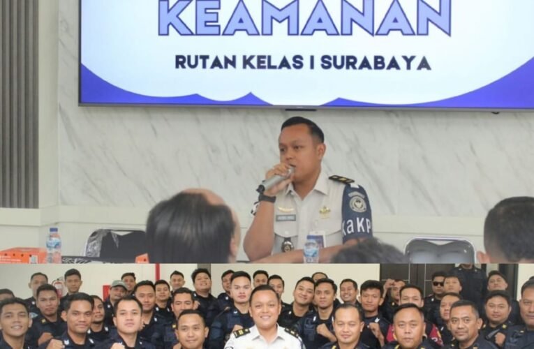 Rutan Surabaya Persempit Celah Gangguan Keamanan, Perkuat Disiplin P2U dan Integritas Jajaran