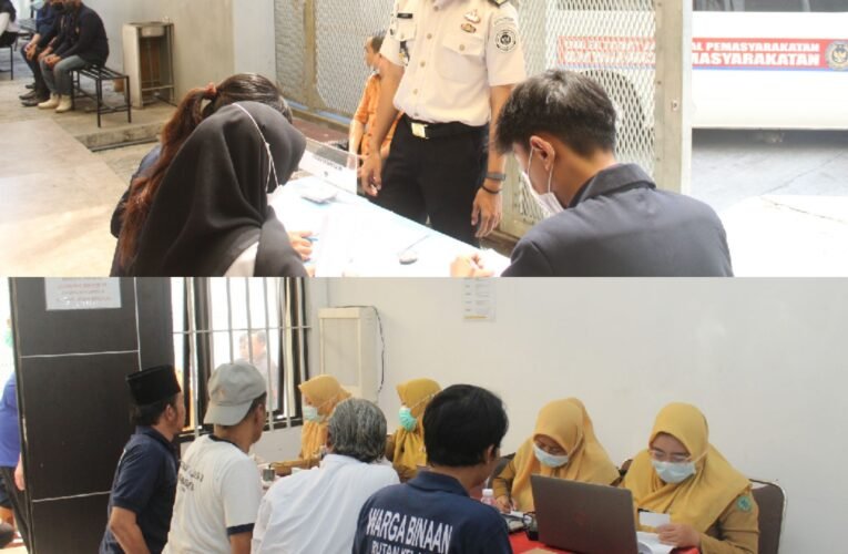 Skrining TBC Terintegrasi Cek Kesehatan Gratis, Rutan Kelas I Surabaya Bersinergi dengan Dinas Kesehatan Sidoarjo dan Puskesmas Wilayah Sidoarjo