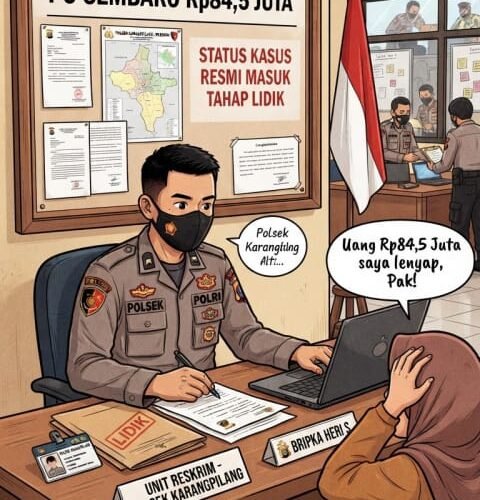 Polsek Karangpilang Usut Dugaan Penipuan PO Sembako Rp84,5 Juta, Status Kasus Resmi Masuk Tahap Lidik
