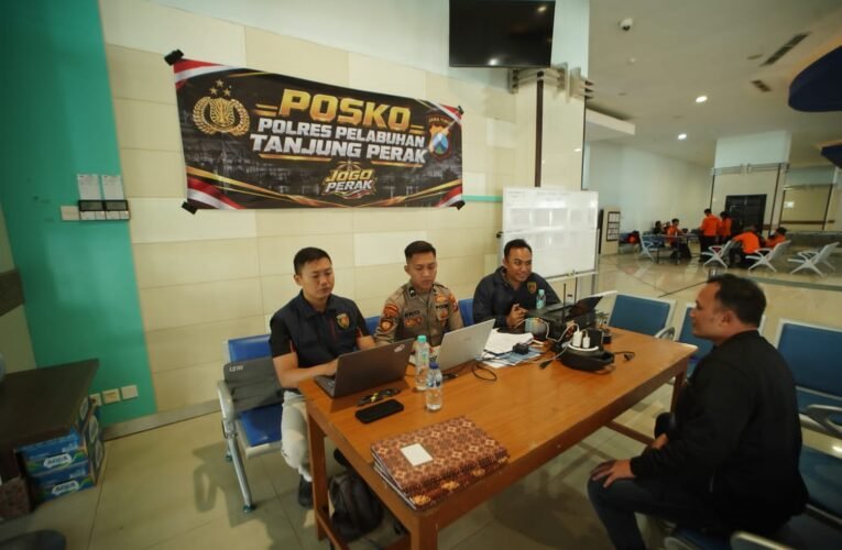 Polres Pelabuhan Tanjung Perak Gerak Cepat, Dirikan Posko Korban KM Virgo Transport 8