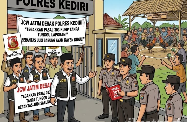 Judi Sabung Ayam Kediri Meresahkan, Polisi Diminta Tindak Tegas Tanpa Tunggu Laporan