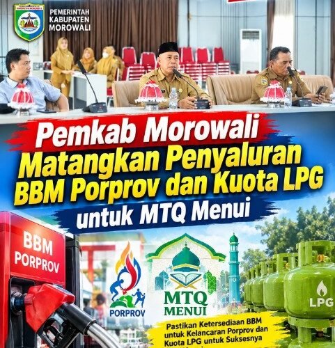 Pemkab Morowali Matangkan Penyaluran BBM Porprov dan Kuota LPG untuk MTQ Menui
