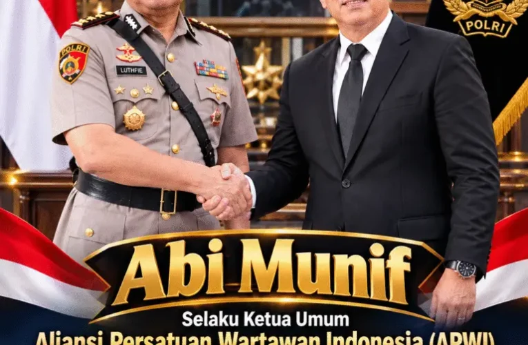 Ketua Umum APWI Abi Munif Tegaskan Integritas dan Kemitraan Profesional Bersama Kapolrestabes Surabaya Polda Jatim