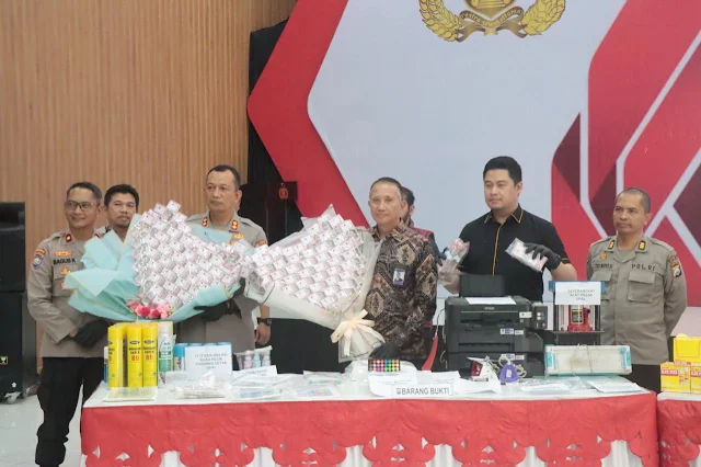 Satreskrim Polresta Sidoarjo Ungkap Jaringan UPAL Ratusan Juta Rupiah, Lintas Provinsi dan Polisi Amankan 3 Tersangka